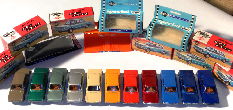 AESSEMODELS.IT - MERCURY N.26 - FIAT 130 BERLINA